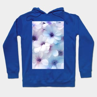 Beautiful white flowers with lavender ascents ! Hoodie